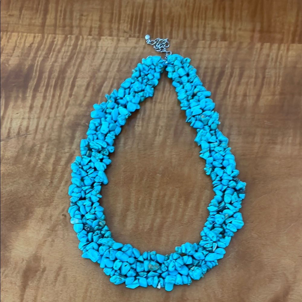 Turquoise Beaded Necklace